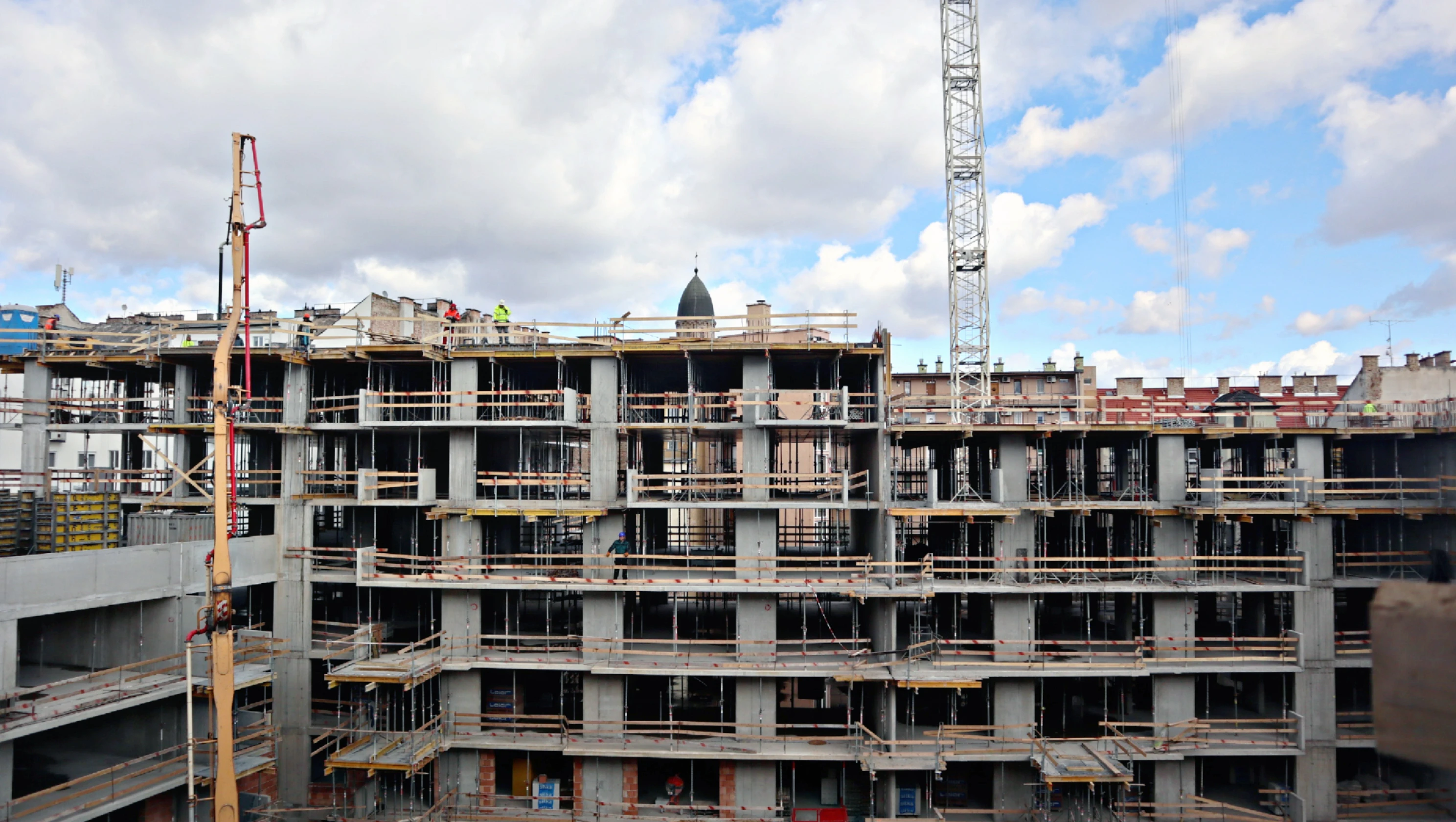 Parkville Residences úlakópark építésénak haladása.