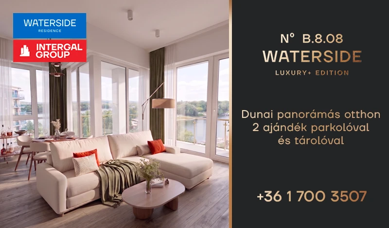 Waterside Residence lakópark Budapest, Marina-part