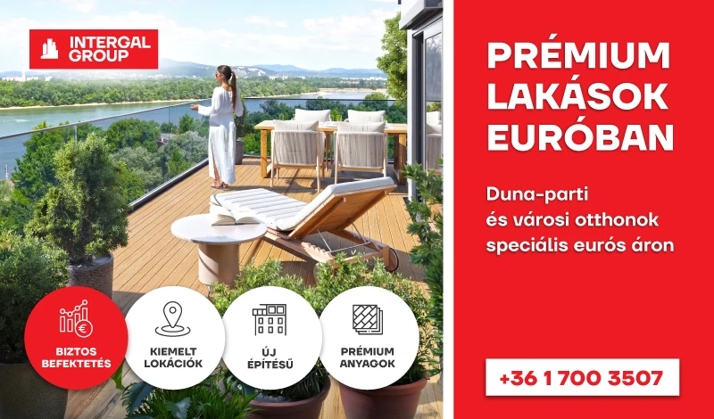 Intergal Group. Új építésű otthonok Budapesten.