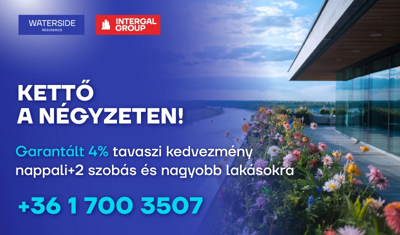 Waterside Residence lakópark Budapest, Marina-part