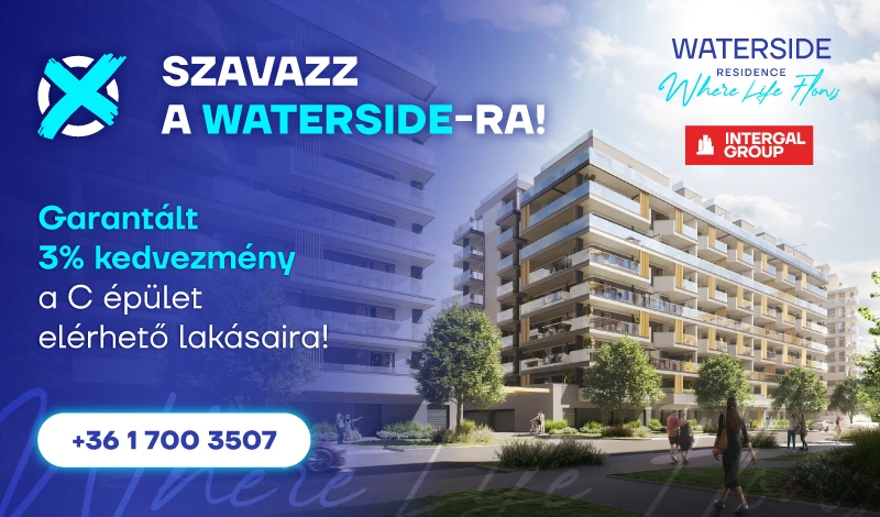 Waterside Residence lakópark Budapest, Marina-part
