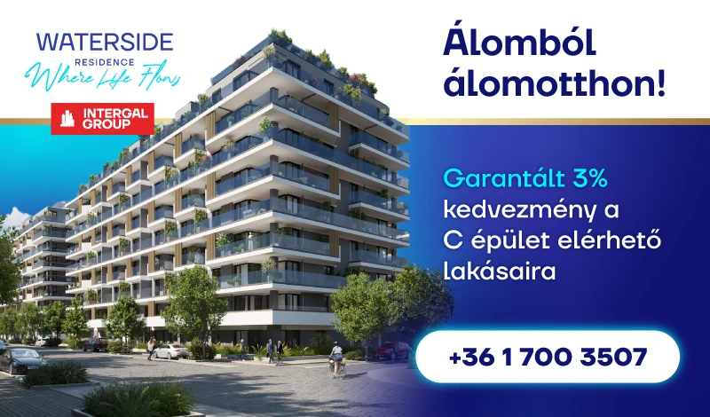 Waterside Residence lakópark Budapest, Marina-part
